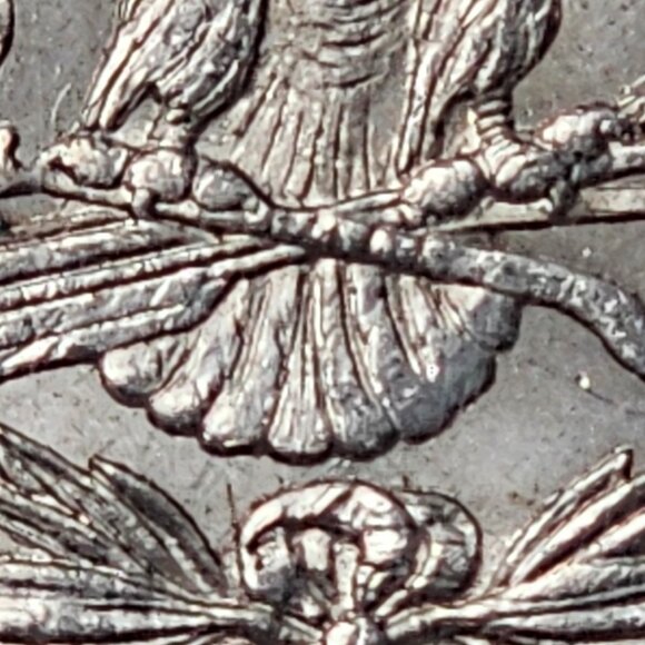 1878 8 TF Tail Feathers Morgan Silver Dollar - SEGS Graded MS62 - RARE - Toning - Picture 6 of 6